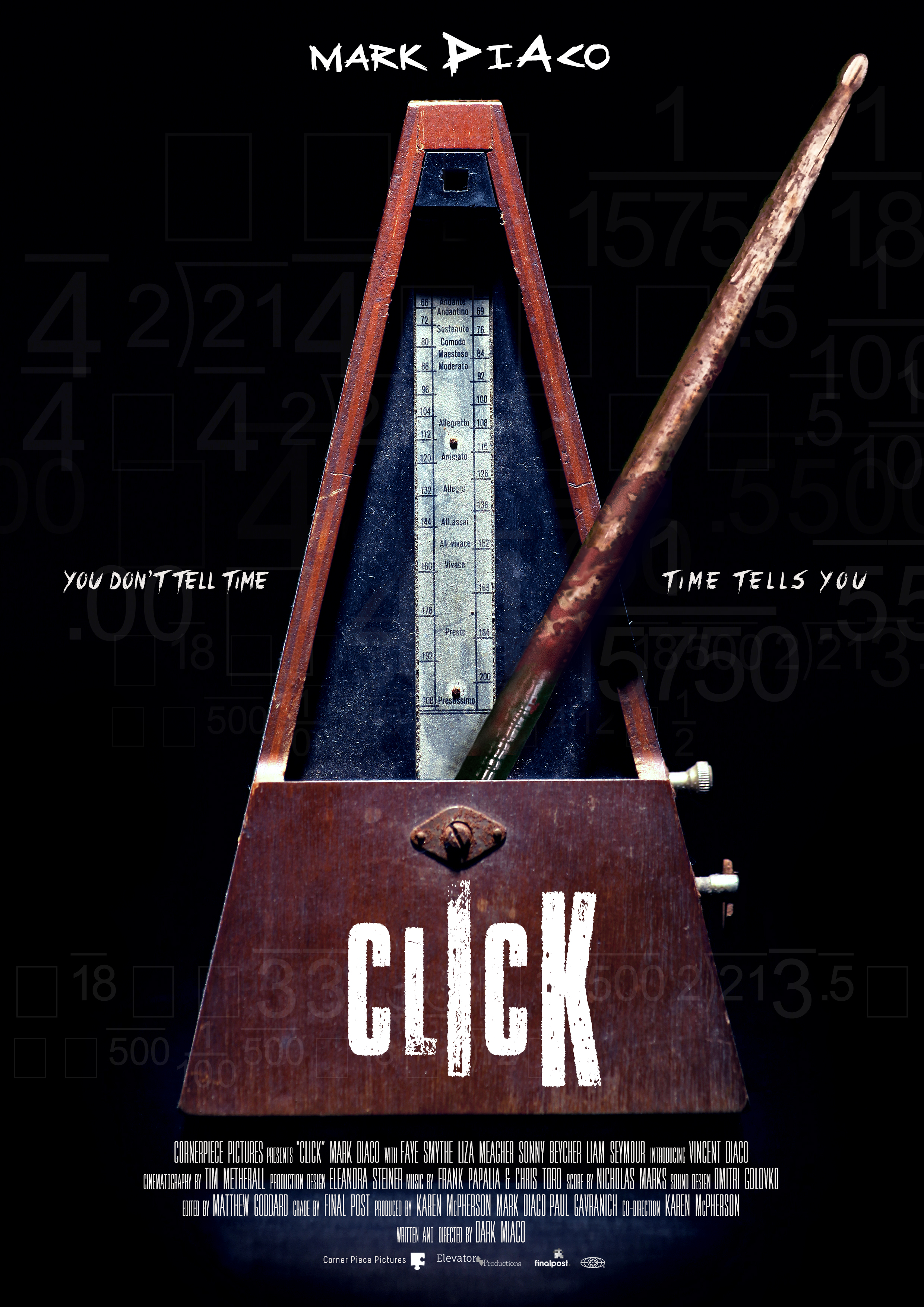 ClicK poster — You don’t tell time, time tells you