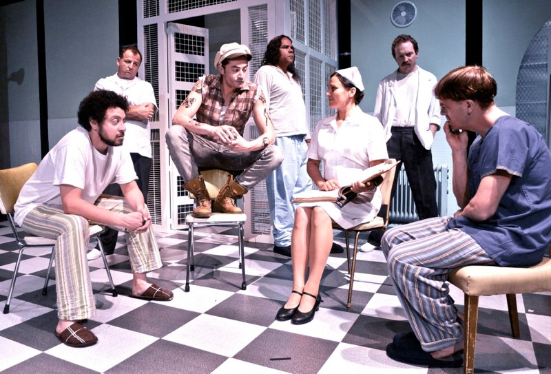 Ward group therapy scene, One Flew Over the Cuckoo’s Nest