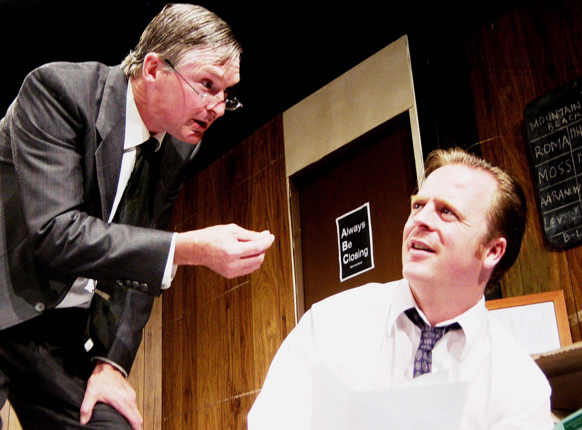 Glengarry Glen Ross production still — Always Be Closing