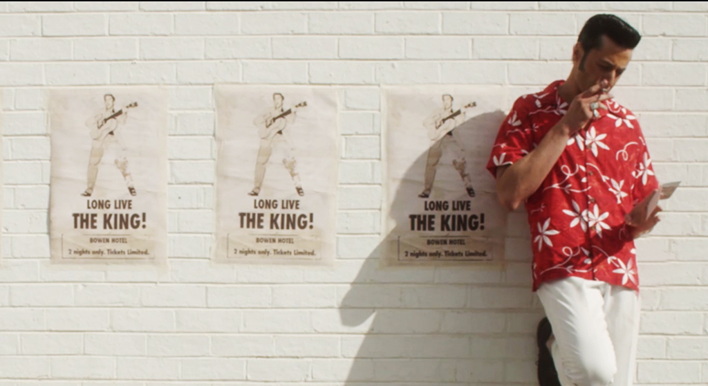 The King is Dead — Mark Diaco outside the Bowen Hotel