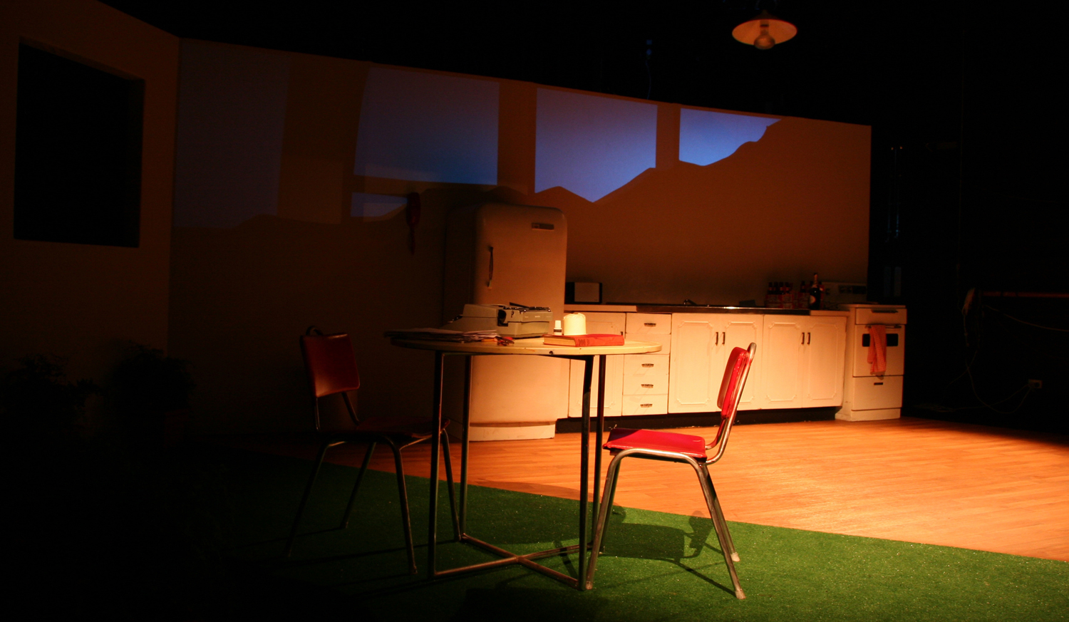 The True West kitchen set by Andrew Bellchambers, Chapel Off Chapel